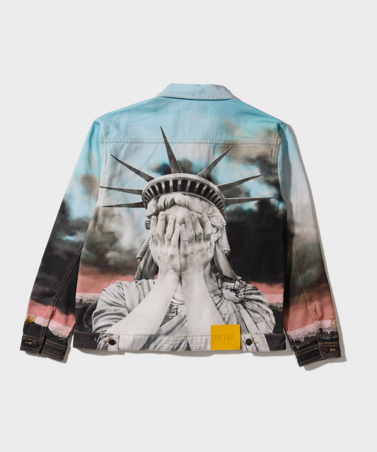 No Liberty New York Denim Jacket - Multi