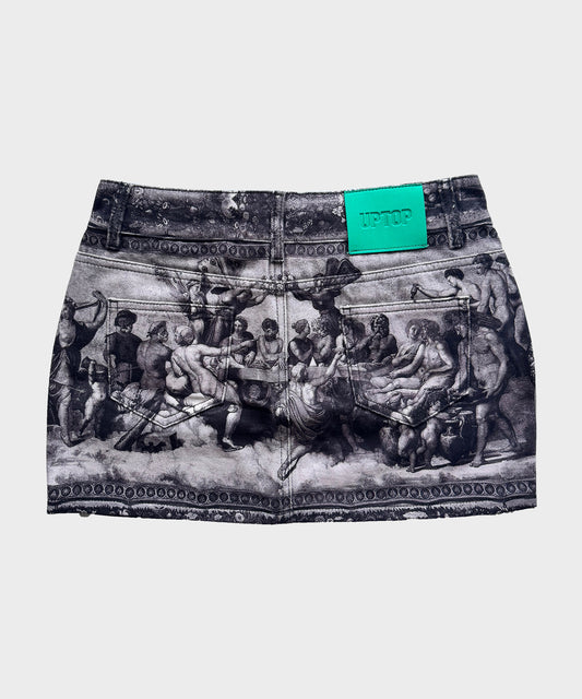 The Banquet Denim Skirt