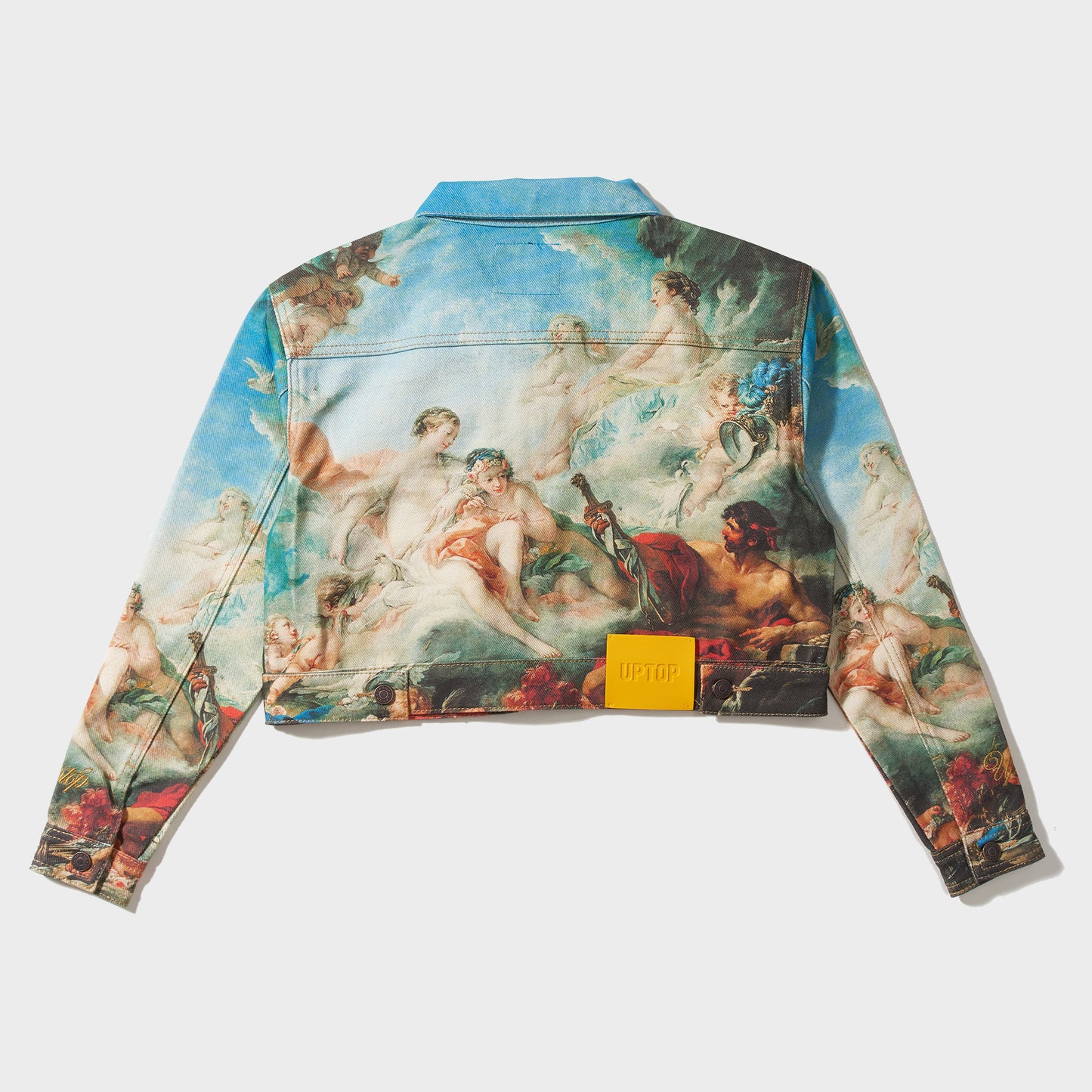 Vulcan Cropped Denim Jacket
