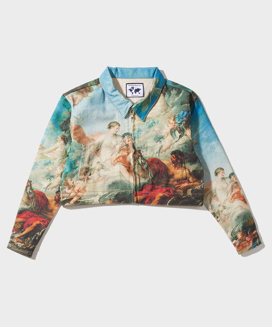Vulcan Cropped Denim Jacket